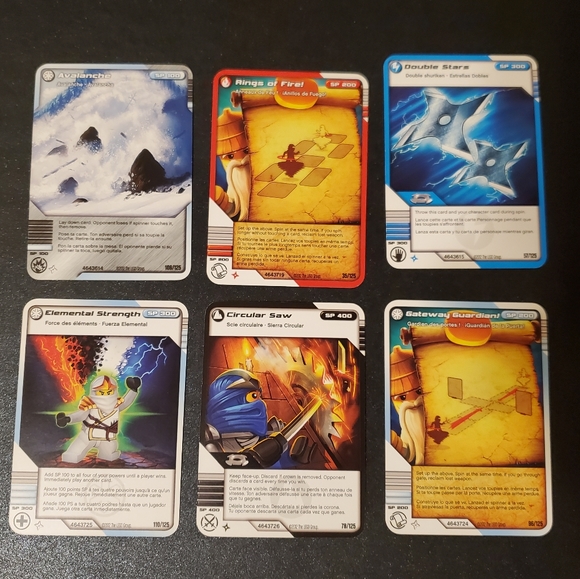 2012 Lego Ninjago Masters Of Spinjitzu Deck 2 Trading Cards - Picture 3 of 5